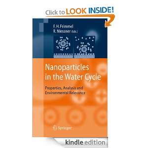 Nanoparticles in the Water Cycle Properties, Analysis and 