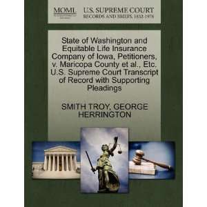   Record with Supporting Pleadings (9781270374121): SMITH TROY, GEORGE