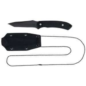 Rostfrei Fixed Tanto Blade Knife W/ Chain 6 3/4  Sports 