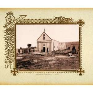  1893 Etching Mount Tabor Church Transfiguration Chapel 