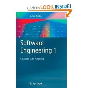  Software Engineering 1 Abstraction and Modelling (Texts 