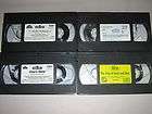 LOT OF 8 ELMO & ELMOS WORLD WORLD SESAME STREET VHS VIDEOS RARE OUT 