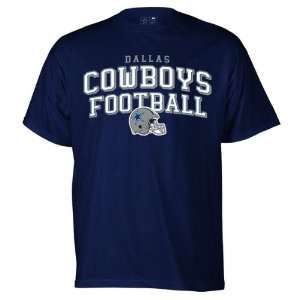  Dallas Cowboys Top Division Navy T Shirt Sports 