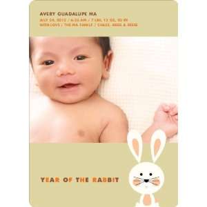  Year of the Rabbit Birth Announcements Health & Personal 