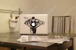 Superman Vinyl Decal Sticker Laptop Skin for Apple MacBook Pro Unibody 