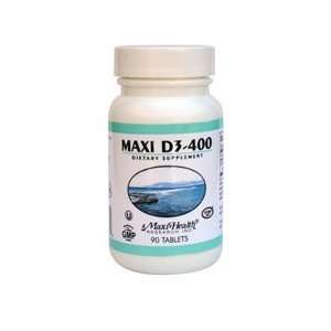  Maxi Health   Maxi D3 400, 90 Tablets Health & Personal 