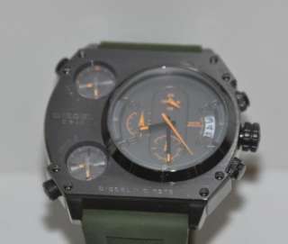 Diesel Mens Green Strap Military Watch DZ4202  