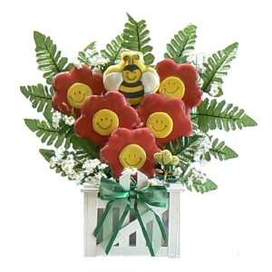 Bee Well Cookie Bouquet Grocery & Gourmet Food