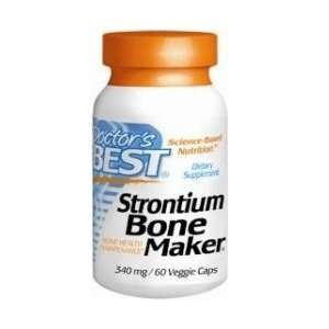  Doctors Best Strontium Bone Maker (340mg) 60VC: Health 