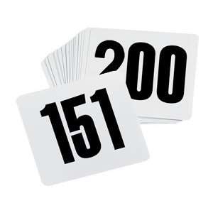    Tablecraft TN200 Table Number Card Set 151 to 200: Home & Kitchen