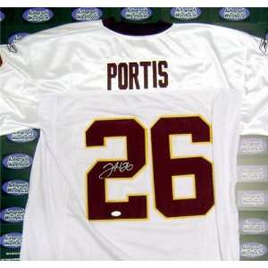 Clinton Portis Autographed/Hand Signed football jersey (Washington 