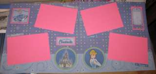 Disney Cinderella Scrapbook Pages   Princess  