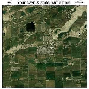  Aerial Photography Map of Lyman, Wyoming 2009 WY 