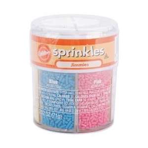  Wilton Jimmies Sprinkles 0.42 Ounces 6/Pkg Pink/Orange 