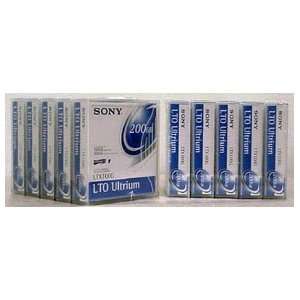  10 Pack Sony LTX100G LTO1 Ultrium1 Media 100/200GB 
