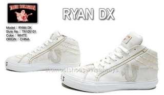 True Religion Mens shoes Ryan DX TR105101/WHT Leather  