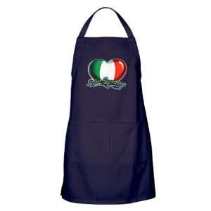    Apron (Dark) Italian Sweetheart Italy Flag 