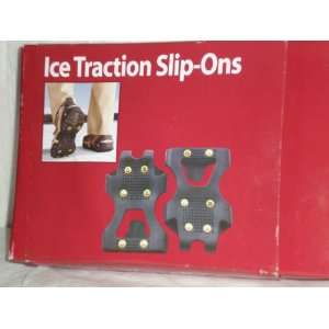  Ice Traction Slip on Foot Gear, Men Sizes 8 12: Sports 