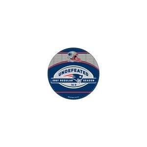 New England Patriots 16 0 Undefeated Season Car Magnet 
