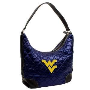  NCAA West Virginia University Team Color Quilted Hobo 