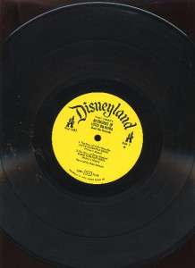 Walt Disney LP Record LITTLE HIAWATHA, ELMER, UGLY DUCK, FLYING MOUSE
