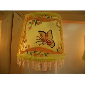  Fabric Hand Paint Night Light (Butterfly) 