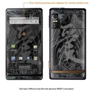   Sticker for Verizon Motorola Droid case cover MDroid 228: Electronics