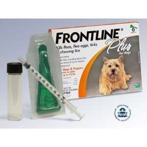  12 Month Supply Frontline Plus Kit for Dogs up to 22 