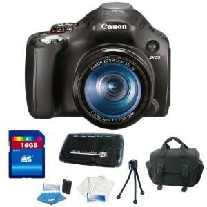  Canon SX30IS 14.1MP Digital Camera with 35x Wide Angle 