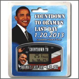 Barack Obamas Last Day Countdown Timer   Political Gag  