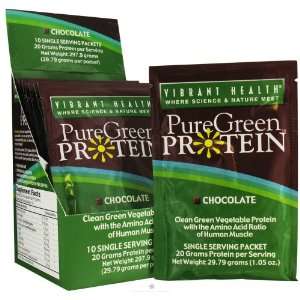  Vibrant Health   Pure Green Protein Powder Single Serving 