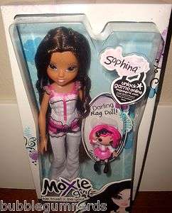 Moxie Girlz SOPHINA Darling Rag Doll mini Lalaloopsy  