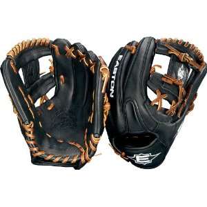 Easton Pro Travel Ball Youth Baseball Glove (Brown, 11.75 Inch, Right 