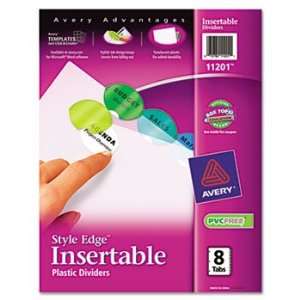  Avery® Style Edge Insertable Tab Reference Dividers 