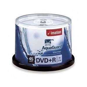  AquaGuard DVDR 16X White Inkjet Printable Bulk (45 pack 