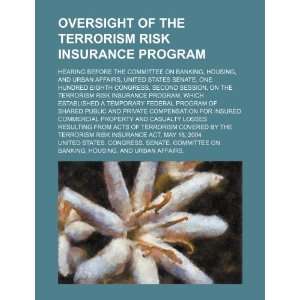  Oversight of the Terrorism Risk Insurance Program hearing 