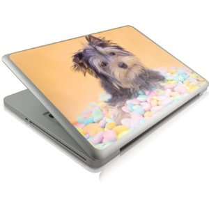  Yorkie Puppy with Candy skin for Apple Macbook Pro 13 