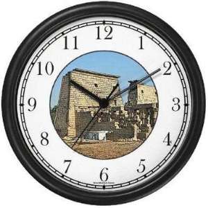  Luxor Temple (JP6) Wall Clock by WatchBuddy Timepieces 