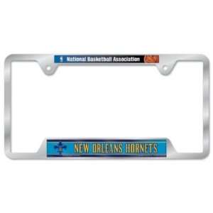 New Orleans Hornets Official Logo Metal License Plate Frame:  