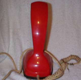 Mandarin Red Ericofon Telephone WOW  