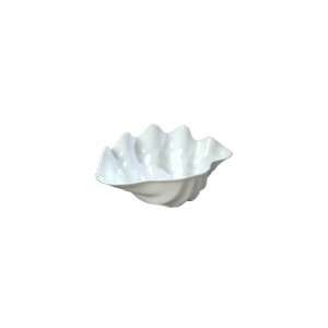  Carlisle White, 5 Qt Large Clam Shell Dish   0344 02