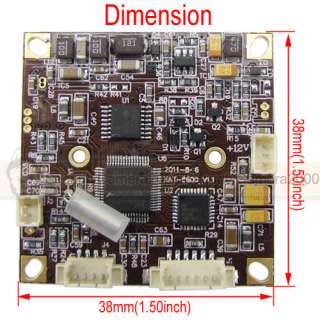 600TVL SHARP CCD D WDR Security Board Camera OSD 2.8~12mm Auto Iris 