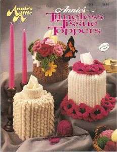 Annies Timeless Tissue Toppers Crochet Book~  