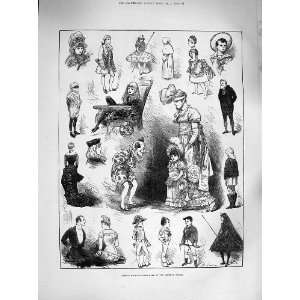  1883 JUVENILE FANCY DRESS BALL MANSION HOUSE CHILDREN 