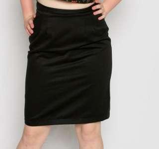 Heartbreaker Fashion Black Pencil Skirt Retro Style Pencil Skirt
