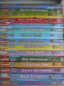 LOT PIck Your Own Title DORA THE EXPLORER DVD NEW  