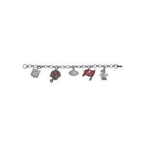  NFL Tampa Bay Buccaneers 5 Charm Bracelet *SALE*: Sports 