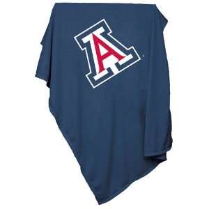 Arizona Wildcats Sweatshirt Blanket/Throw   NCAA College Athletics 