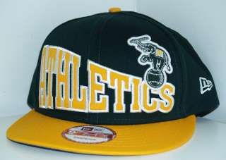 New Era Stoked Snap Oakland Athletics 9Fifty Snapback Hat cap OSFM 