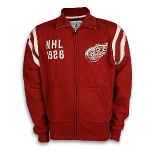  Detroit Red Wings Alden Full Zip Track Jacket: Sports 